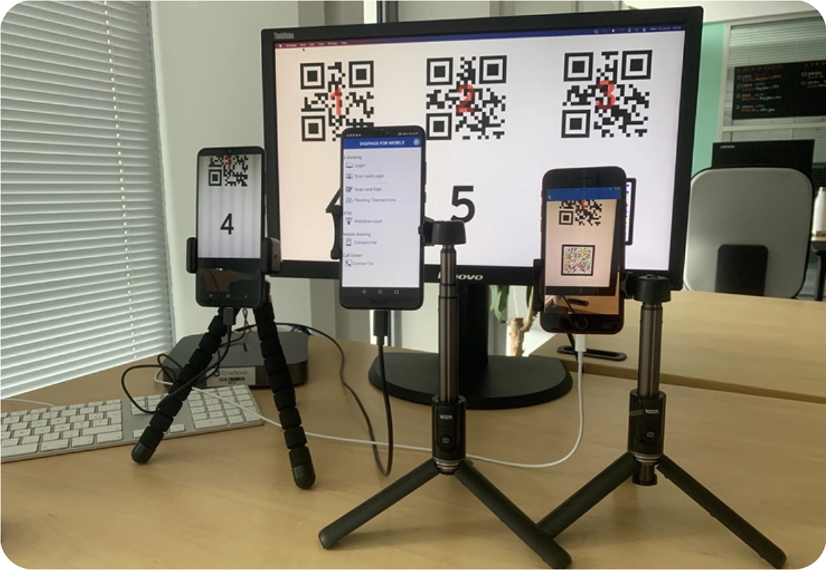 Farma testowa globalna automatyzacja testów w OneSpan Mobile zrealizowana przez Transition Technologies PSC